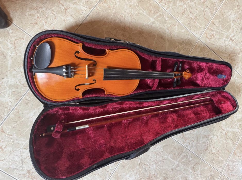 Violino sem uso