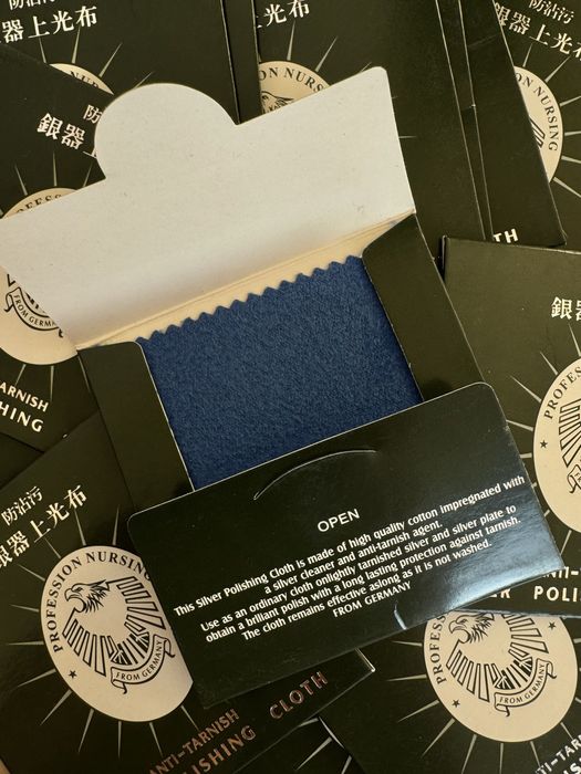 Серветки для срібних прикрас / салфетка для чистки