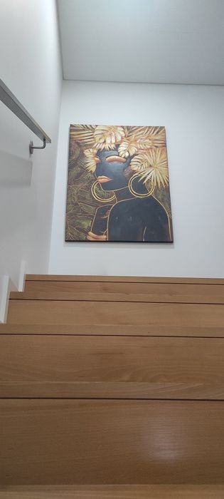 Tela pintada à mão