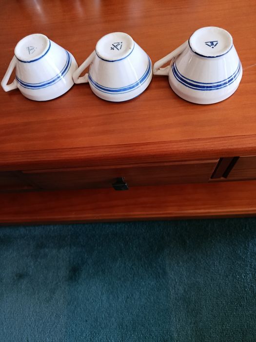 Three Very Old Cups