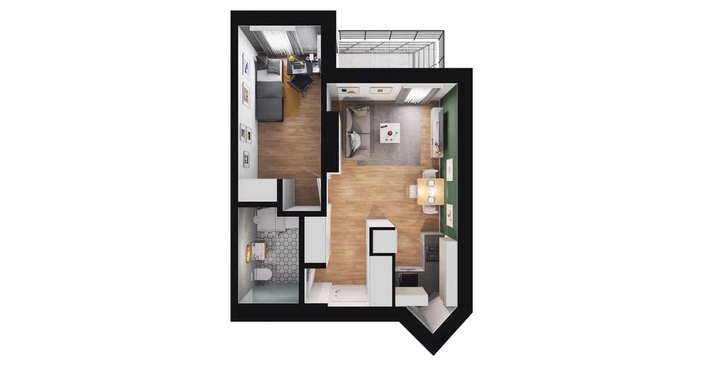 | Передпродаж | 2-кімнатна квартира в Познані M4/I