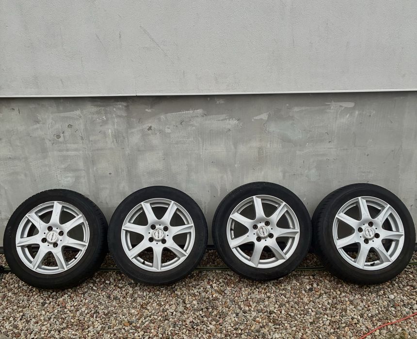 Koła Felgi aluminiowe ENZO 15” + opony 185/55 R15 alufelgi