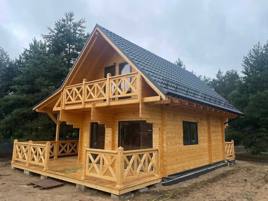 dom drewniany MAJORKA całoroczny