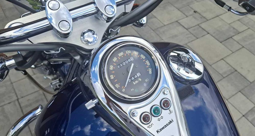 Kawasaki VN 800 Classic, 2005 r., 11206 km, bezwypadkowy, PIĘKNY TRANSPORT