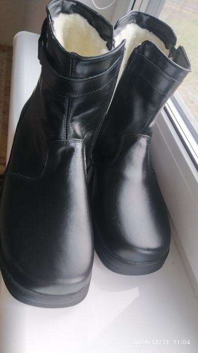 Ортопедичні чоловічі ботінки42- 43 розмір.