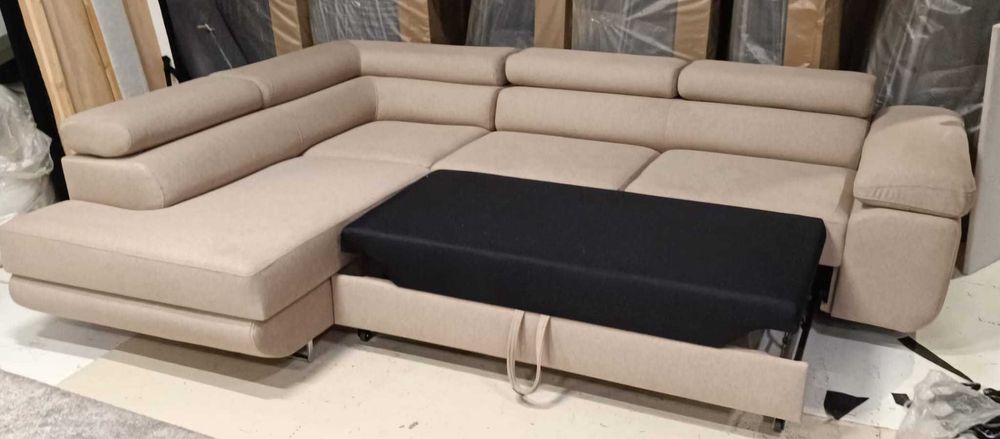 Narożnik regulowane zagłówki, DOSTĘPNY OD RĘKI