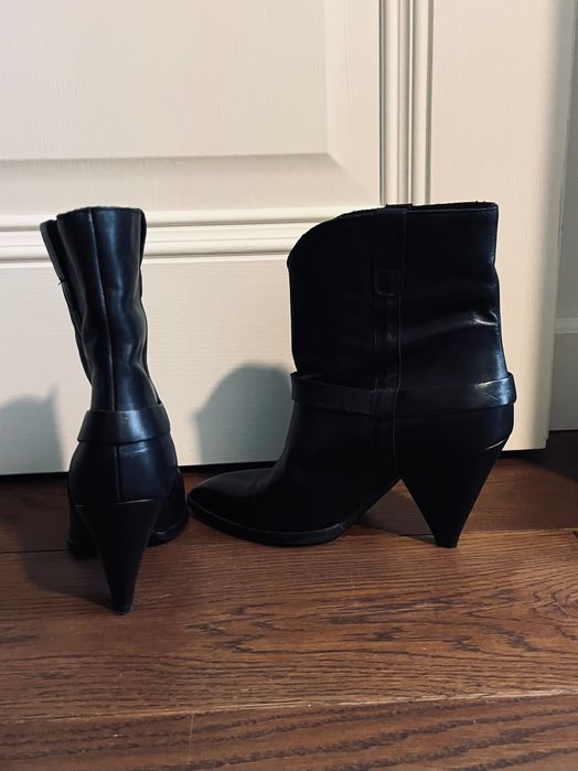 Skórzane botki By o la la