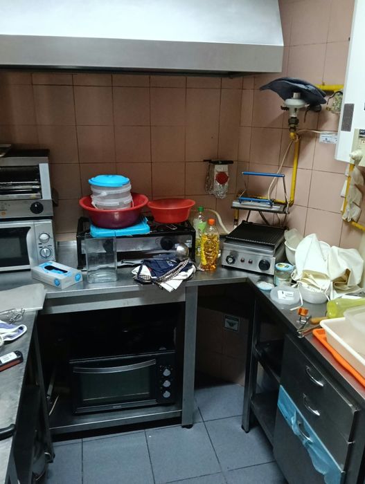 Recheio de café, fim de actividade.