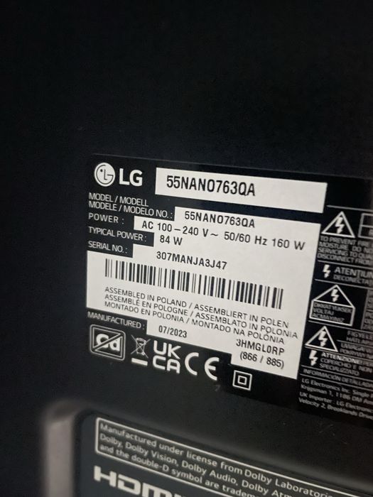 Telewizor LG 55 cali