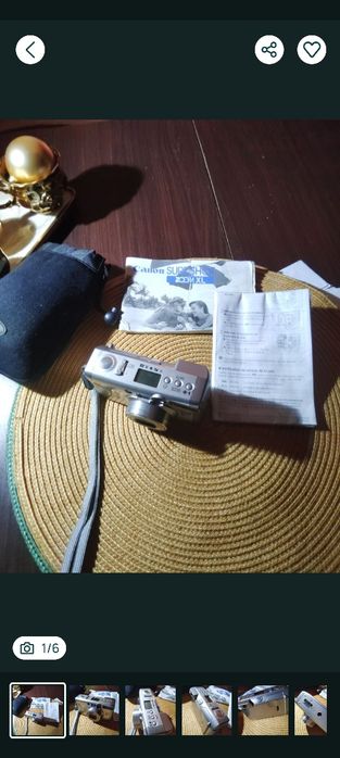Analogowej nieużywane aparat duży zoom