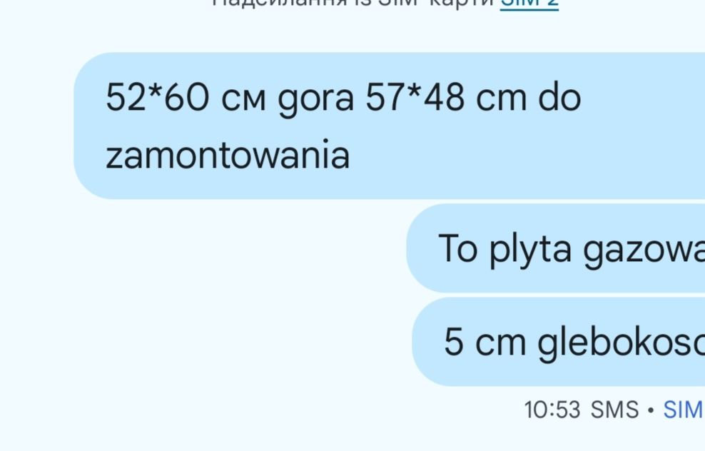 Płyta gazowa do zabudowy