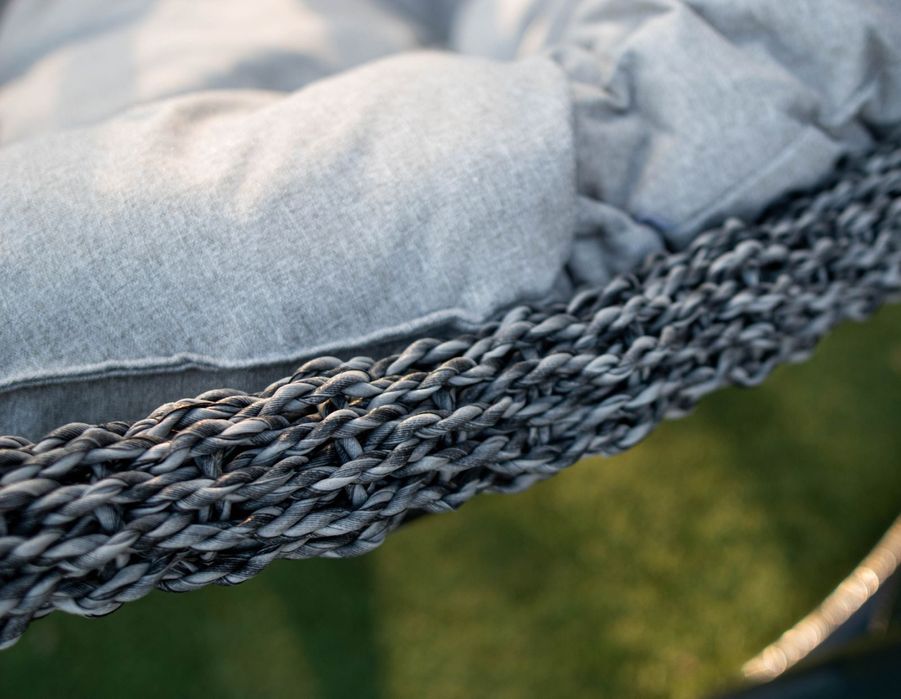 АКЦИЯ ! Садовая качель Галант. Подвесное кресло кокон гамак из ротанга