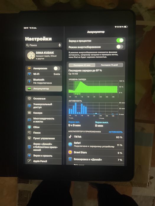Ipad (9-го поколения) полностью идеальный