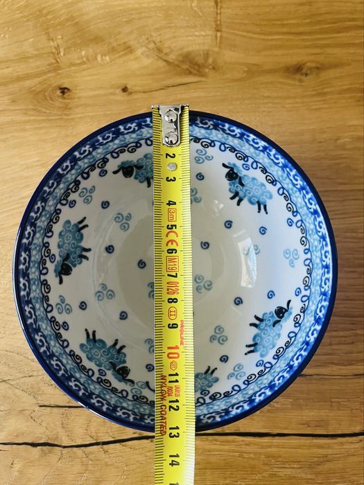 Ceramika bolesławiec miseczka baranek