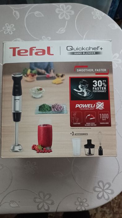 Блендер Tefal QUICKCHEF 3в1 HB656G10