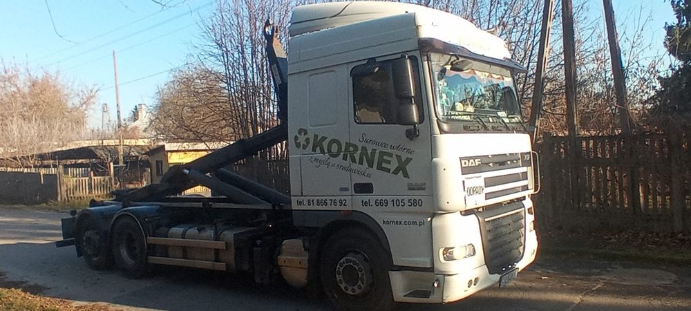 Daf hakowiec zabudowa VDL