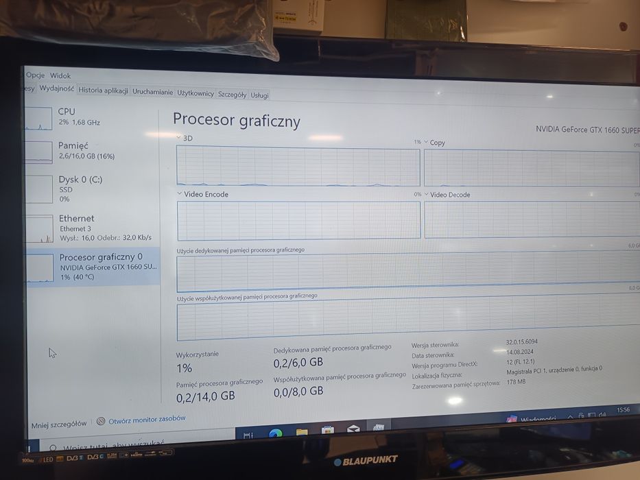 Komputer i5 2400/4*3.3gh 16gb224ssd/geforce1660super6gbKomis Madej Sc