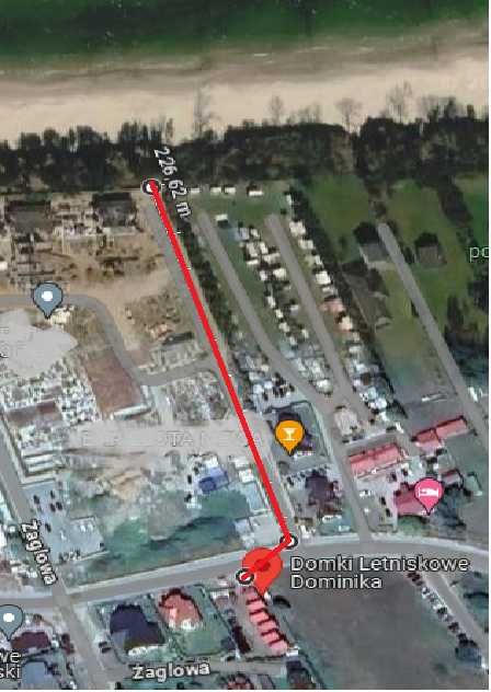 Domki blisko morza, Gąski, ul. Nadbrzeżna 55