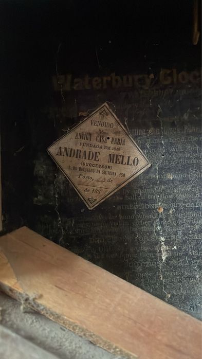 Relogio vintage - restauro