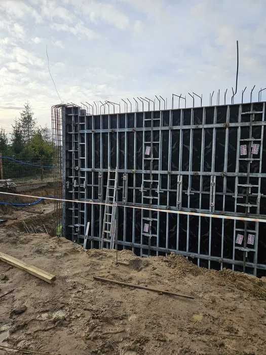Wynajem wypożyczalnia szalunków szalunki Ścienne Stropowe Fundamentowe