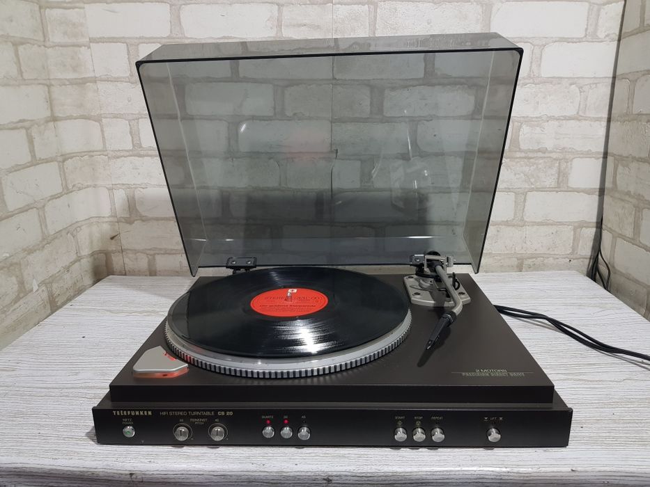 Віниловий програвач TELEFUNKEN CS 20, Ortofon ! 33/45 б/у з Німеччини