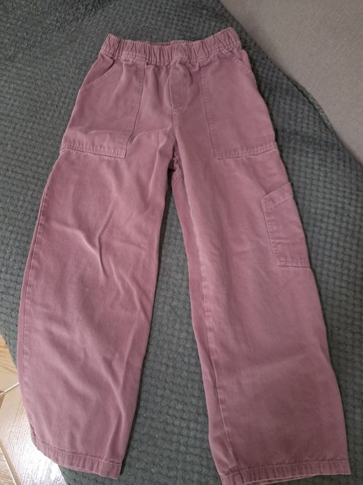 Jeansy szeroka nogawka Zara  roz.152