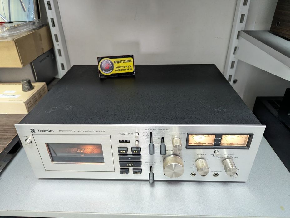 ТОП Technics RS-676USD. Stereo Cassette Deck. Вес 11 кг. JAPAN