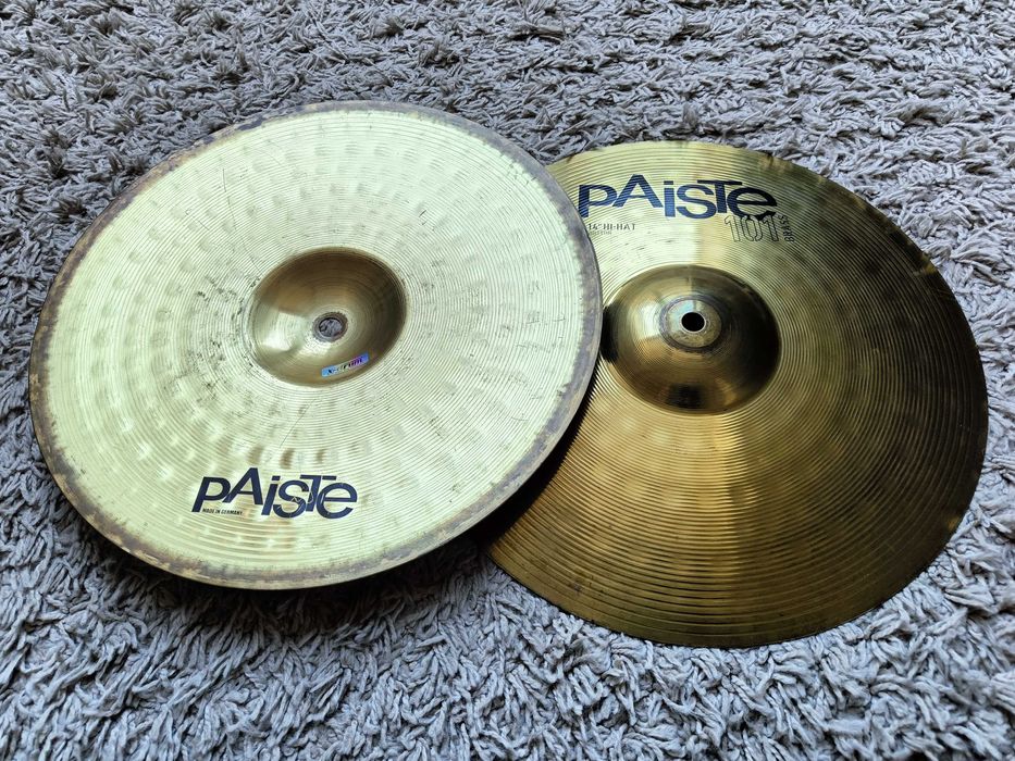 Talerze perkusyjne PAISTE 101 BRASS HI HAT 14"