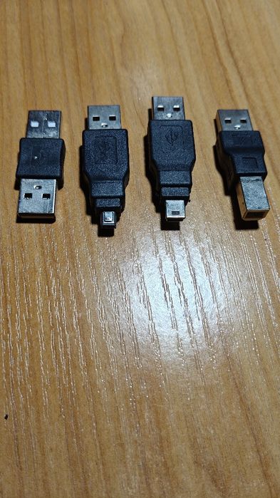 Лот электроники: USB звуковая карта, картридер ST Lab, кабели, БП