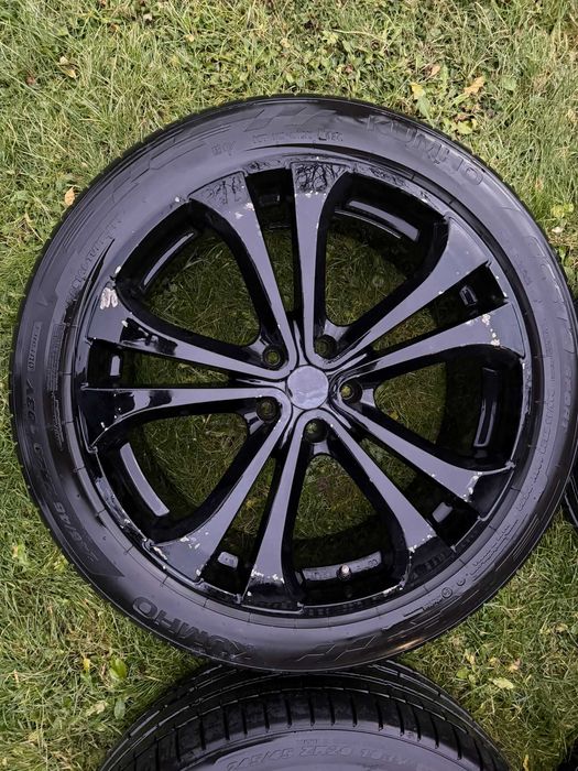 Alufelgi i opony 20" cali jak nowe 245/45/R20, dystanse 114,3* komplet