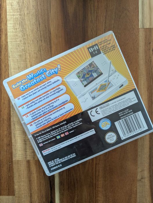 SimCity DS Nintendo DS Wersja Angielska