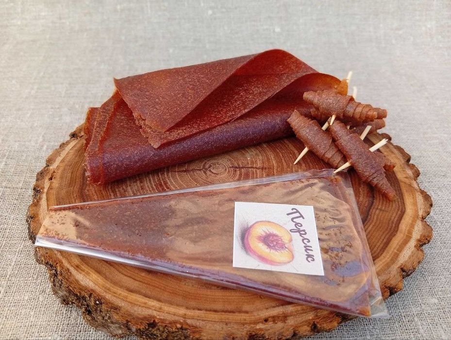 Пастила фруктово-ягідна без цукру, власного виробництва.