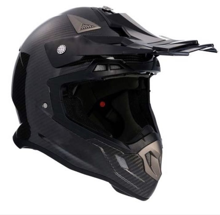Capacete de cross em carbono NOVO!