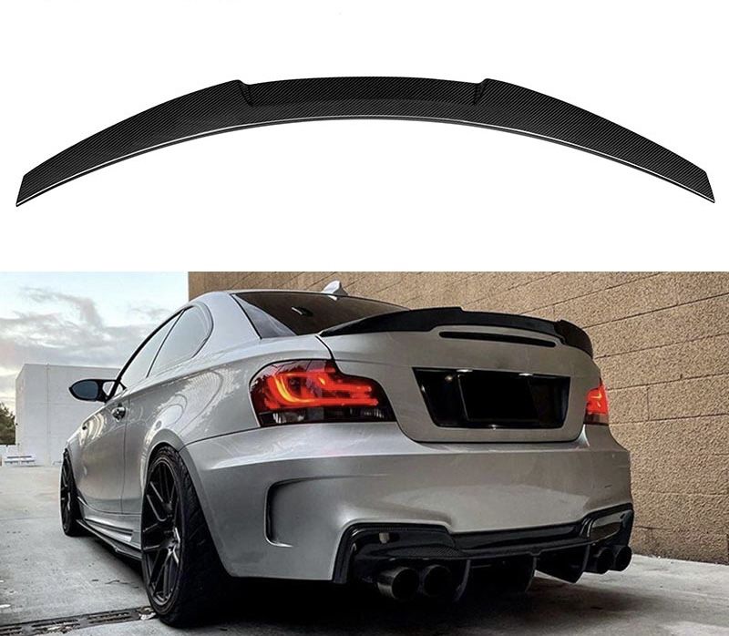LIP SPOILER AILERON BMW SÉRIE 1 E82 E88 COUPÉ E CÁBRIO LOOK M4 CS GTS M PERFORMANCE AC SCHNITZER  1M