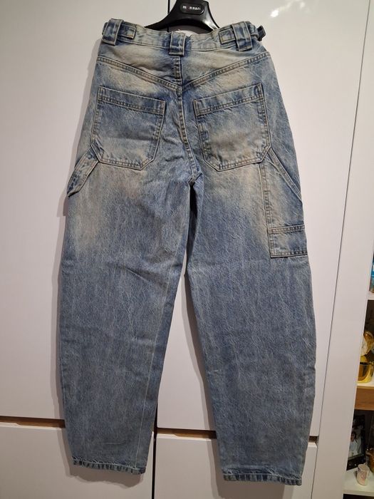 Spodnie baggy jeans oryginalne bershka