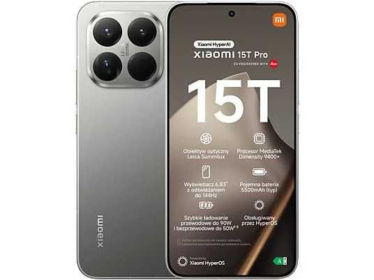Xiaomi 15T Pro 12/256Gb ,12/512Gb ,12/1Tb Black/Gray EU (Зі Зарядним) !!!GLOBAL!!!