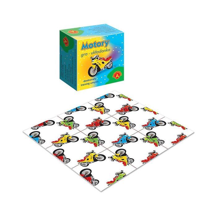 Alexander Gra Układanka Motory