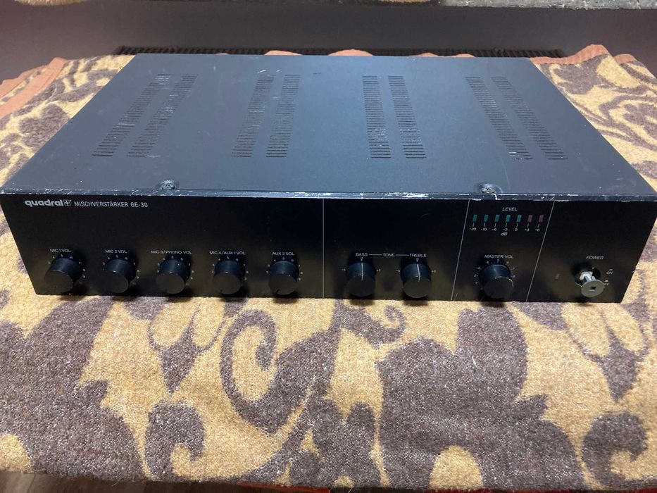 Quadral GE-30 wzmacniacz miksujący mieszający Made in Japan