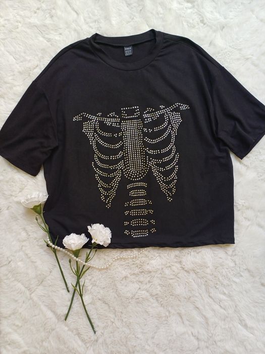 Bluzeczka shein z cyrkoniami