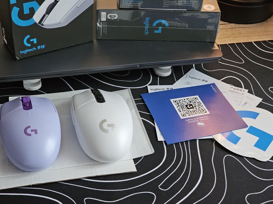 Logitech G305/304 Бездротова комп'ютерна мишка purple/white/black/blue