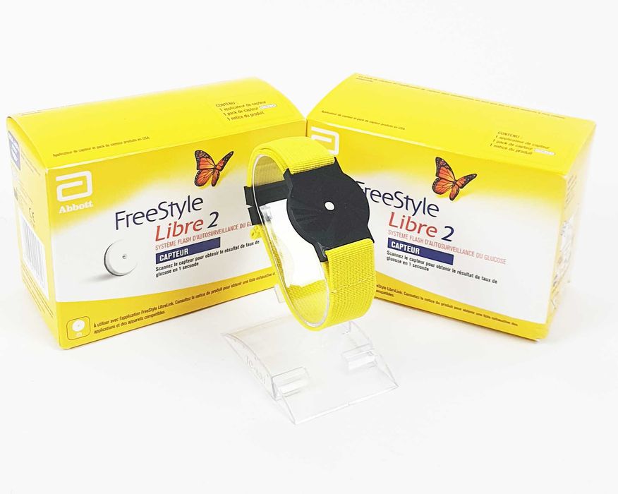 Sensor Freestyle Libre 1 i 2 - Opaska Ochronna ŻÓŁTA