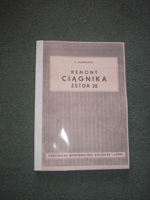 Zetor 25 - instrukcja napraw