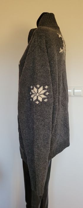 Sweter meski zimowy welna 100 % rozmiar XL