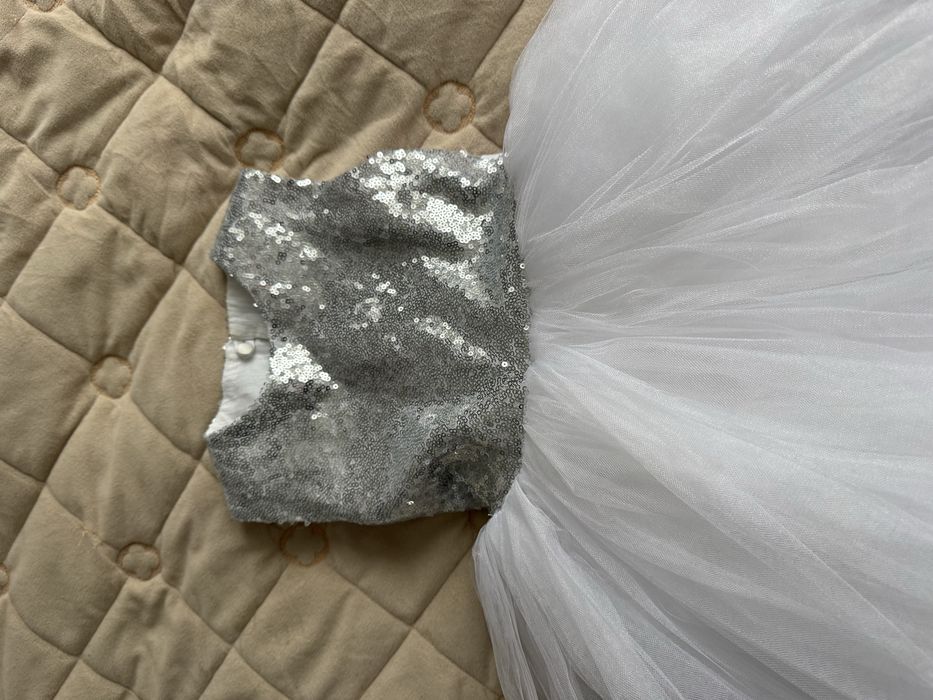 Плаття сніжинка пишне святкове