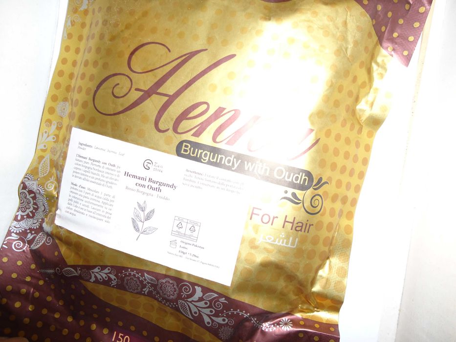 Hemani henna, red, burgund