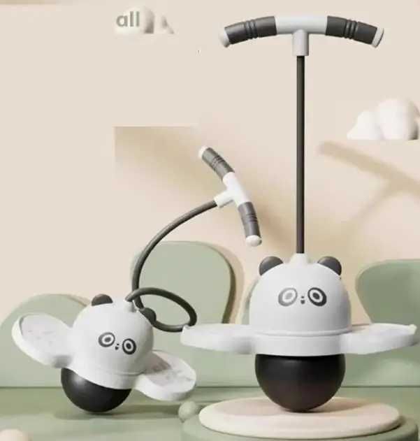 М'яч-джампер стрибалка для дітей на платформі з ручками