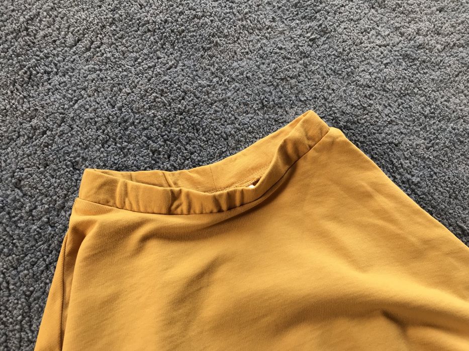 OKAZJA! Nowa spódnica KappAhl 110/116 ochra spódniczka bawełniana