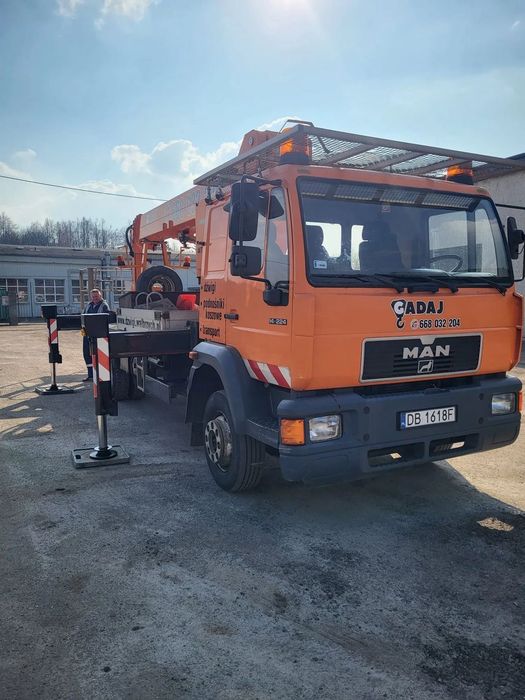 MAN WUMAG WT 260  Podnośnik koszowy 26 m WUMAG WT 260 Cena netto: 120 000 zł