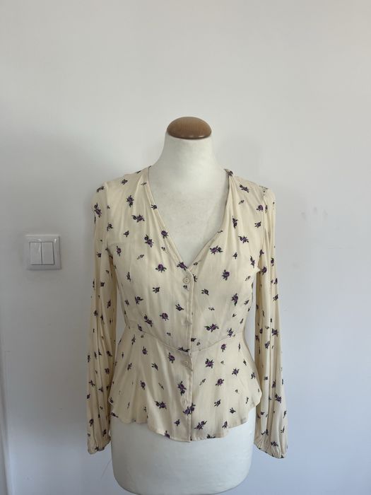 Camisa flores Mango