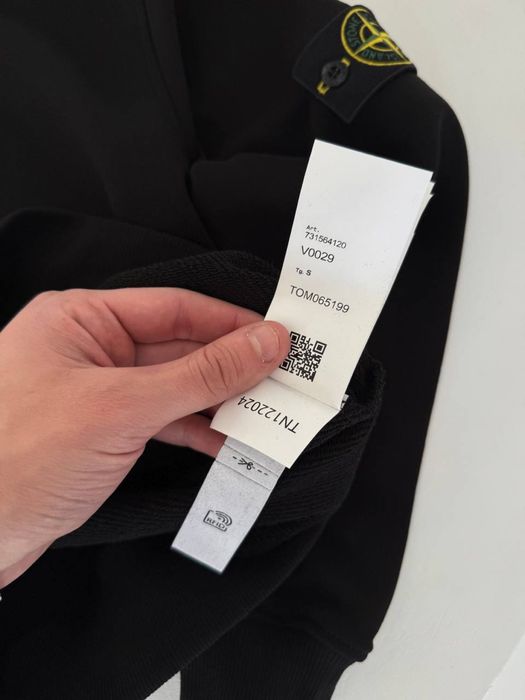 Чорне худі стон ісланд/ чоловіче худі стон айленд/ кофта стонік нова